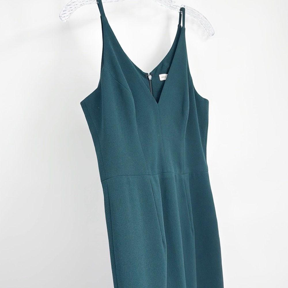 Dress the Population Lyla Dress Midi Dress Body Con Pine Green size large - Picture 8 of 16